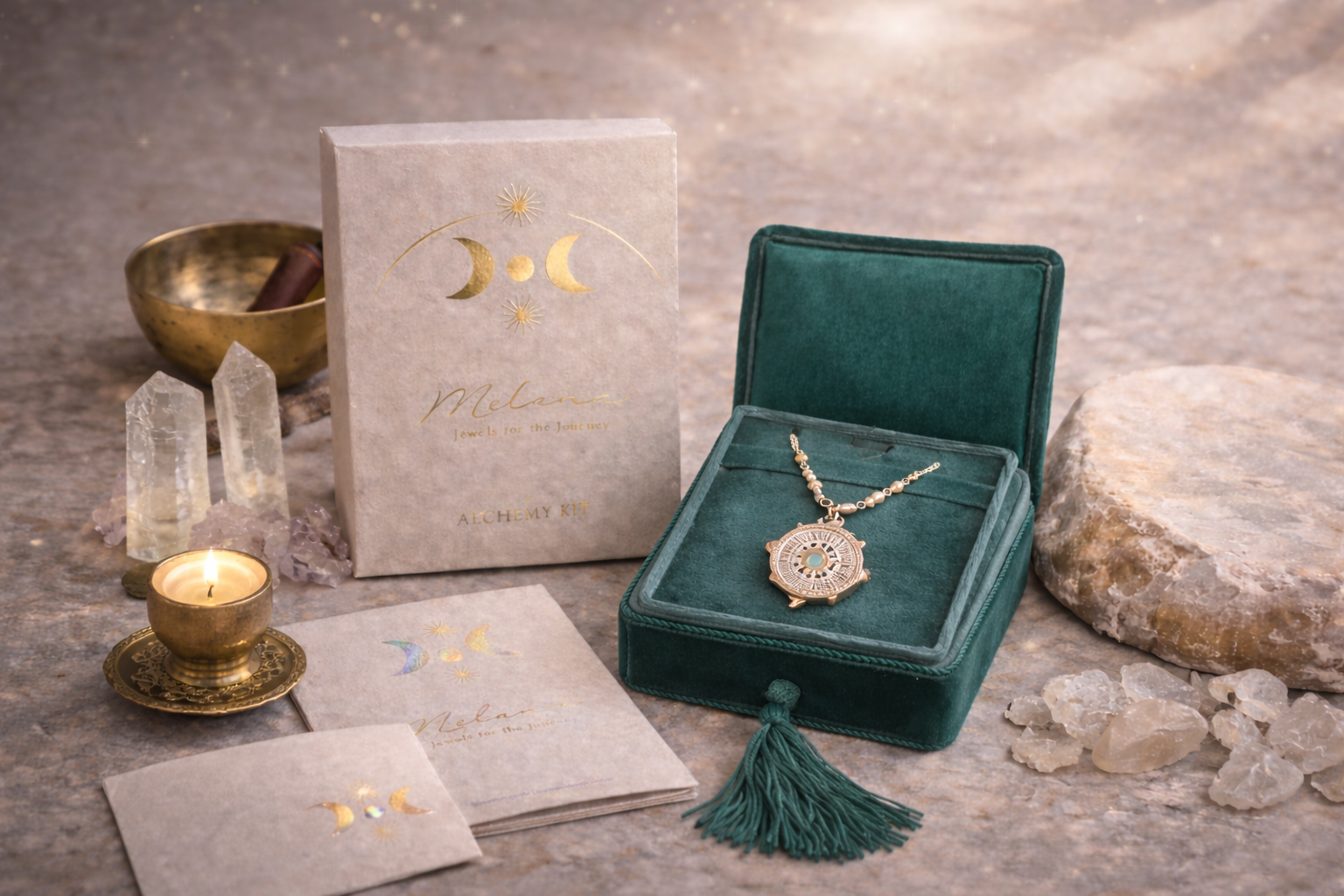 The Traveller’s Reliquary | Grandidierite Green · Ritual Bundle