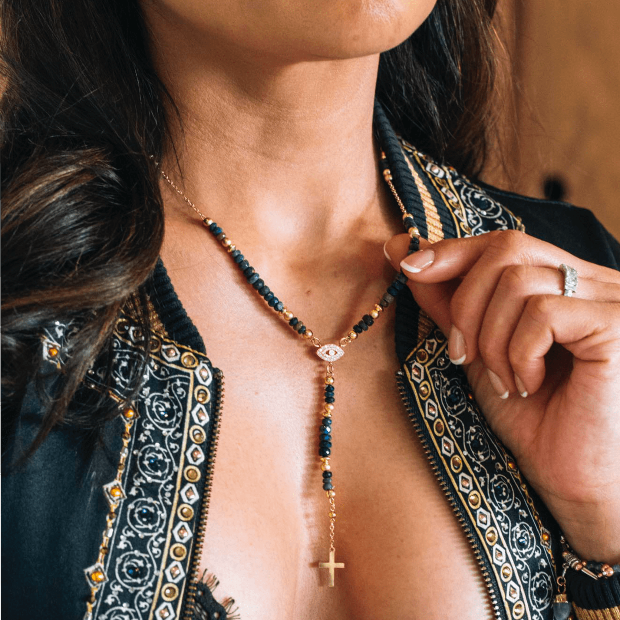 The Dark Nights | Rosary Beads - Melana | Jewels for the Journey