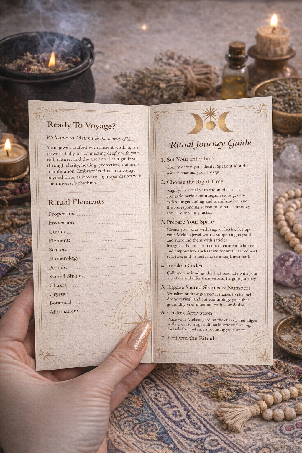 The Traveller’s Reliquary | Grandidierite Green · Ritual Bundle