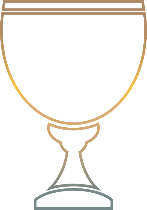 Chalice icon symbolising spiritual connection and abundance