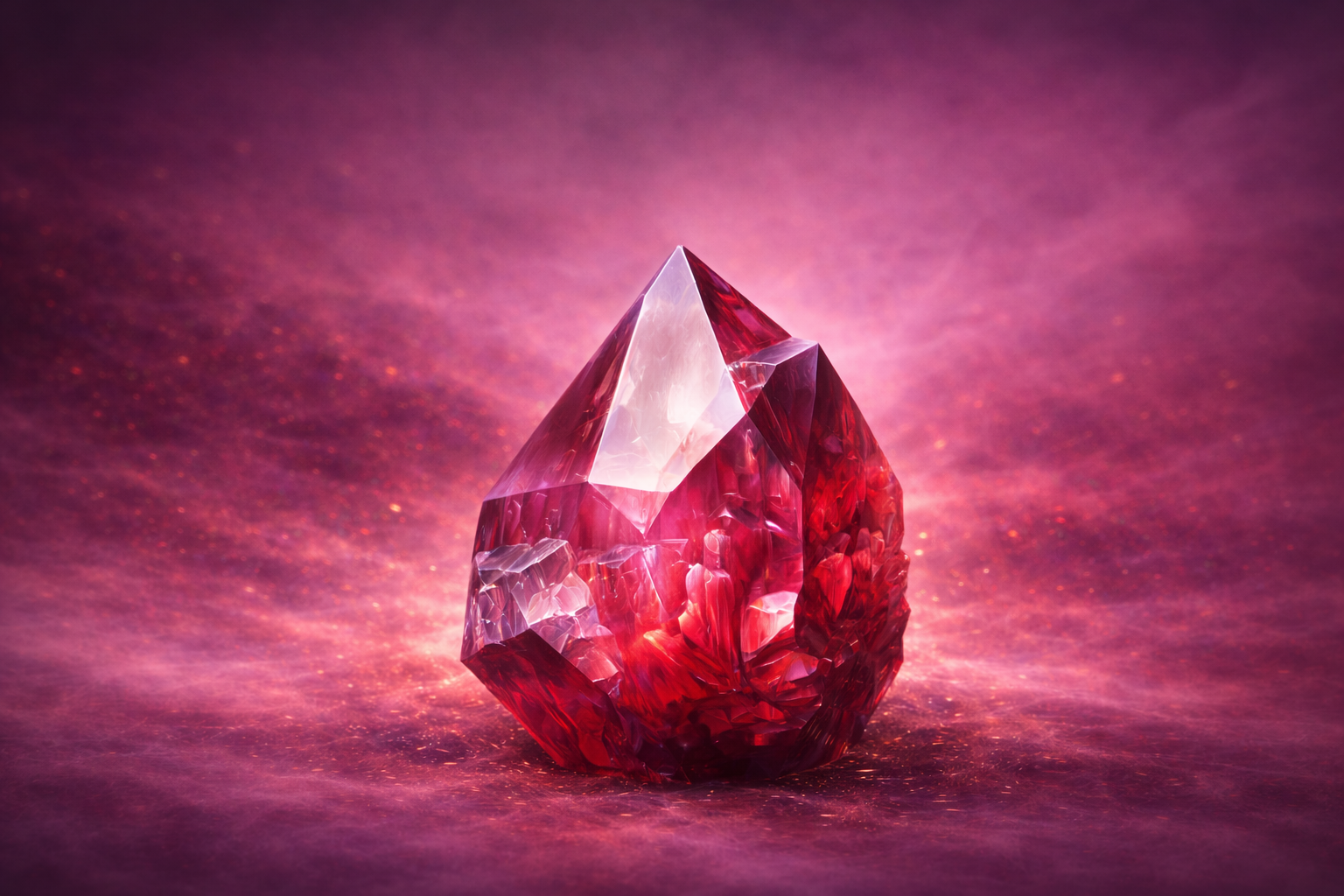Ruby Red Gemstone - Birthstone Jewellery