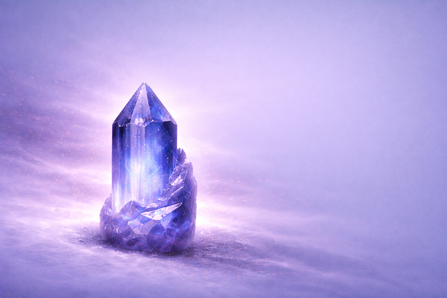 Ethereal Tanzanite Crystal