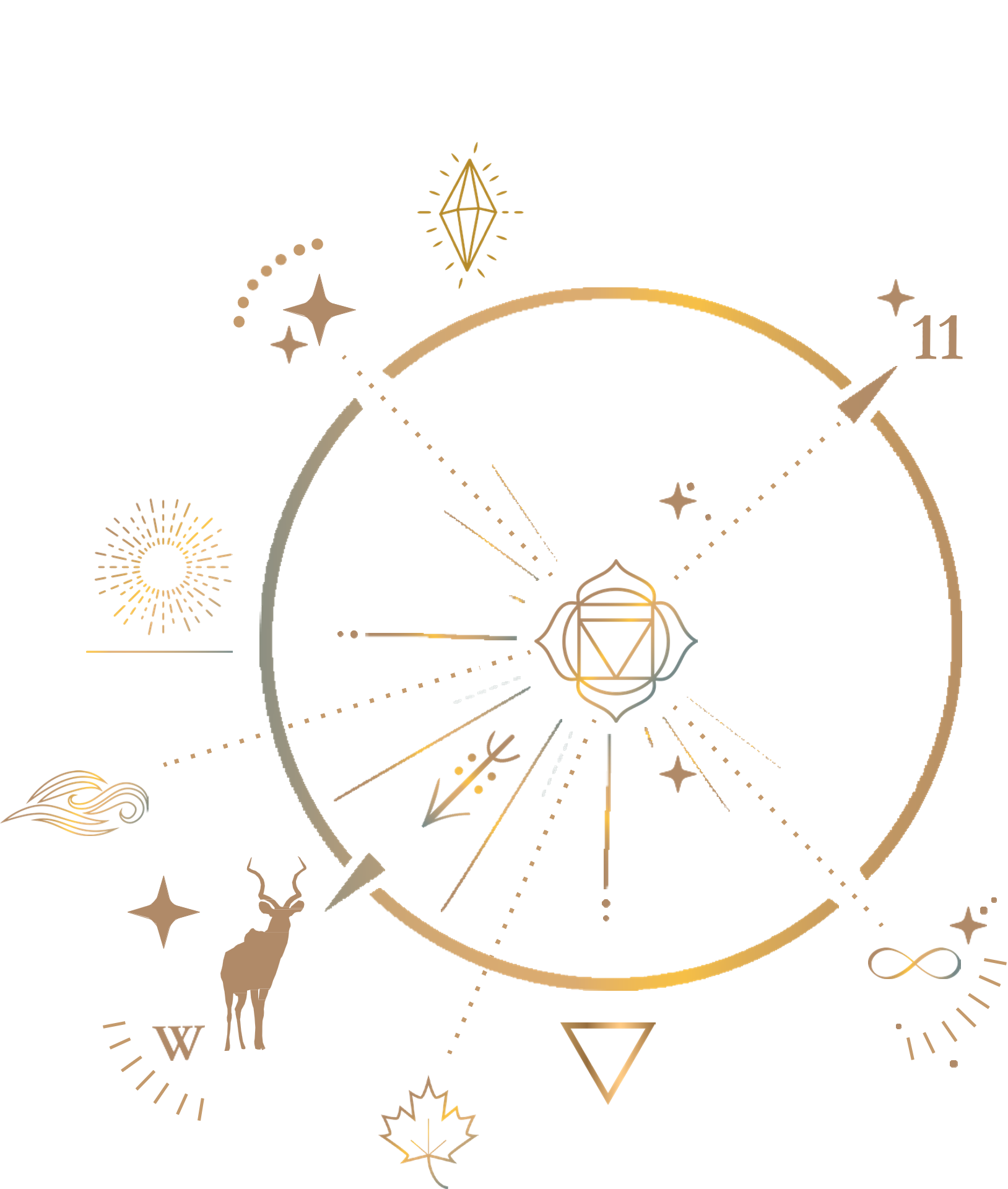 Antelope sigil representing guidance and strength