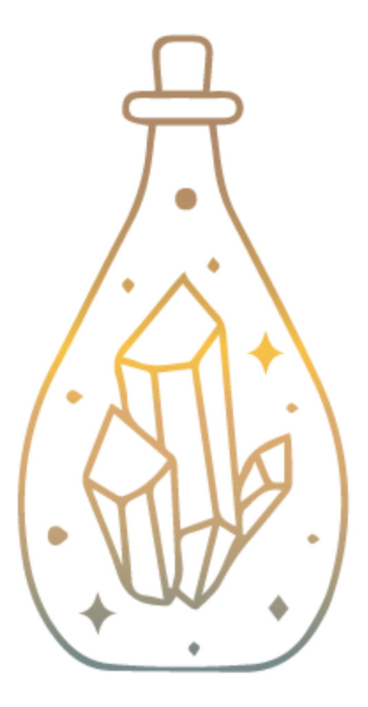 Crystal icon from Melana’s brand elements