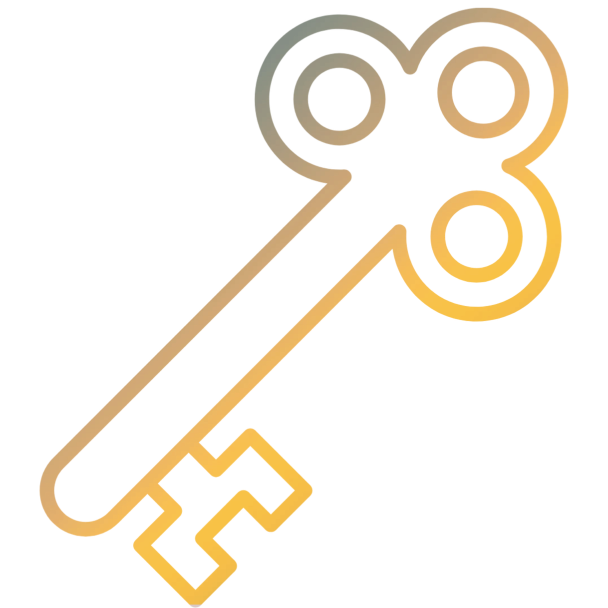 Key symbolising opportunity and self-discovery