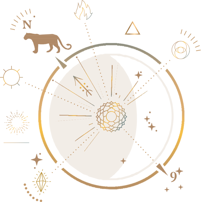 Lioness of North — primary Guide Wheel sigil