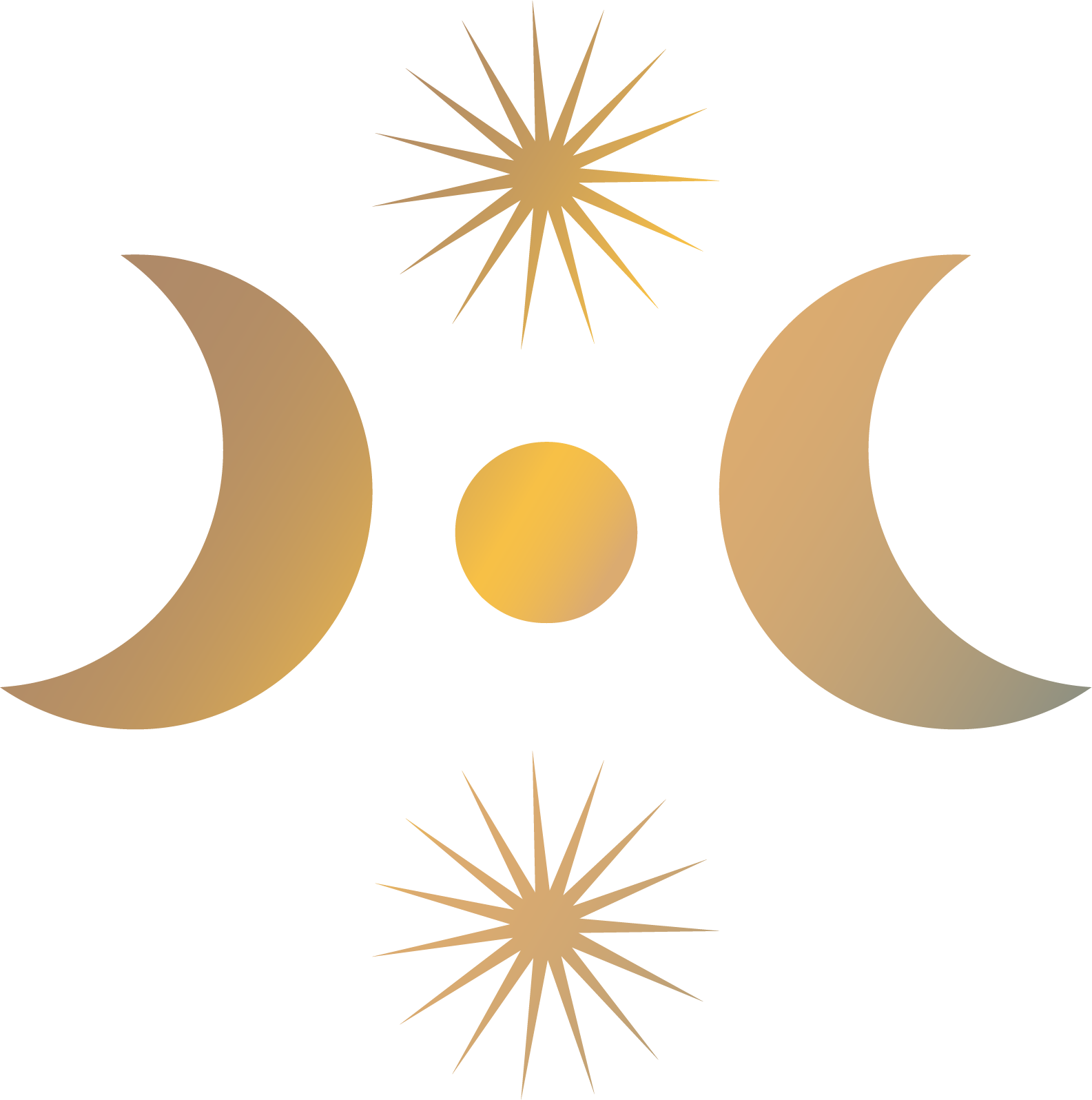Spirit gradient icon symbolising intuition and higher connection